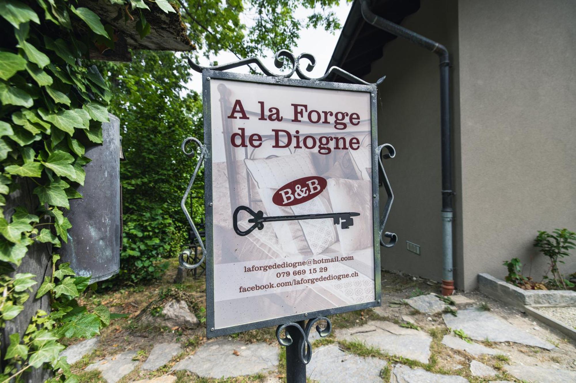 B&B La Forge de Diogne Crans-Montana Exterior foto