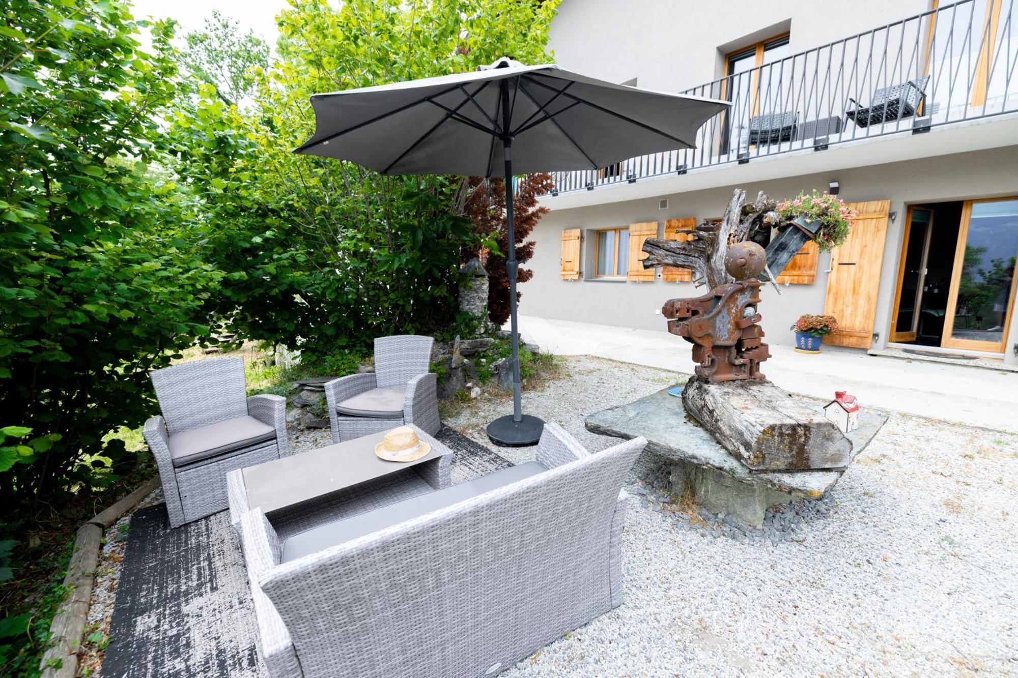 B&B La Forge de Diogne Crans-Montana Exterior foto