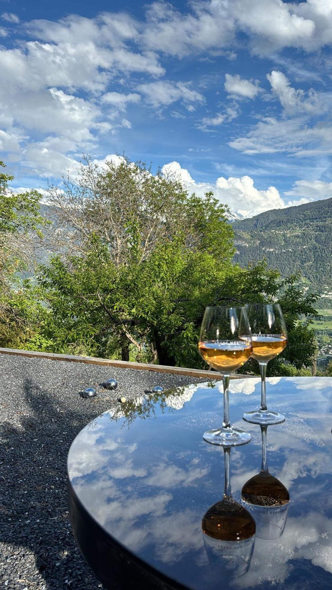 B&B La Forge de Diogne Crans-Montana Exterior foto