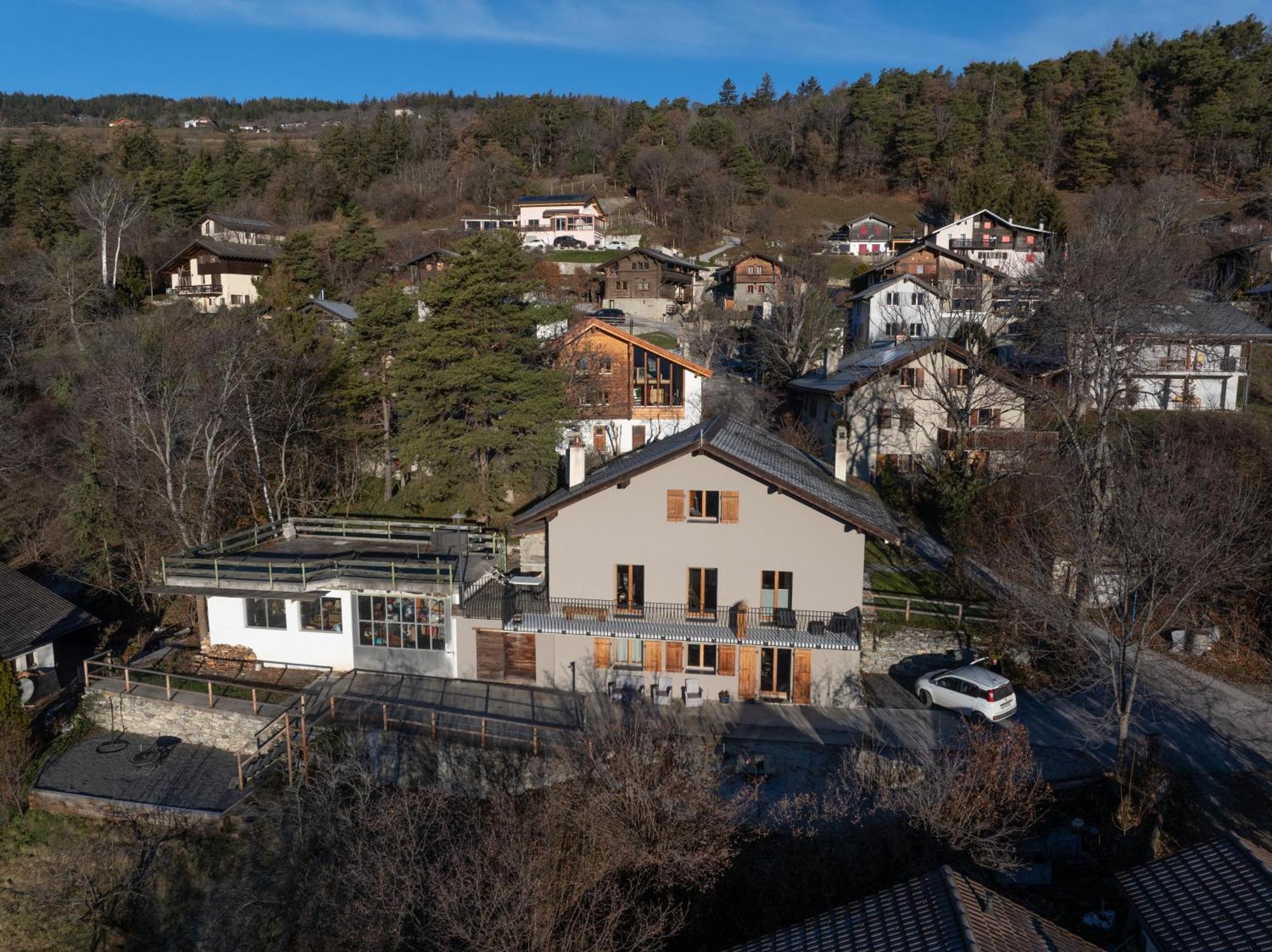 B&B La Forge de Diogne Crans-Montana Exterior foto